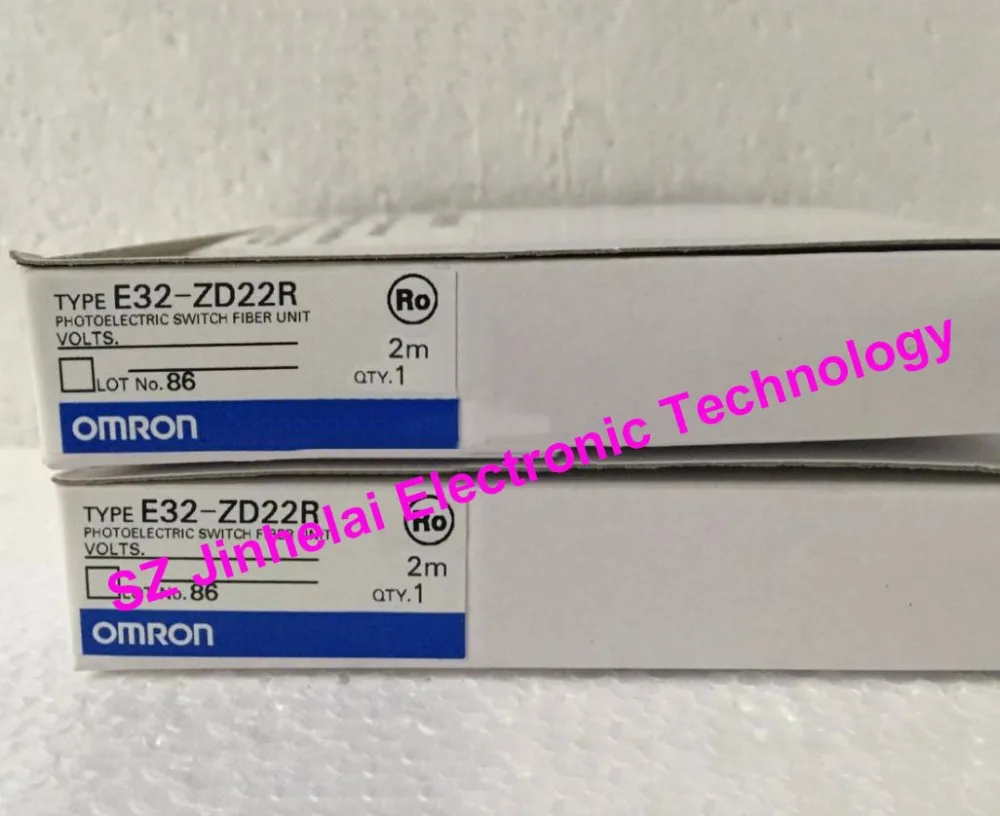 

Authentic original OMRON PHOTO ELECTRIC SWITCH FIBER UNIT E32-ZD22R 2M BY OMS