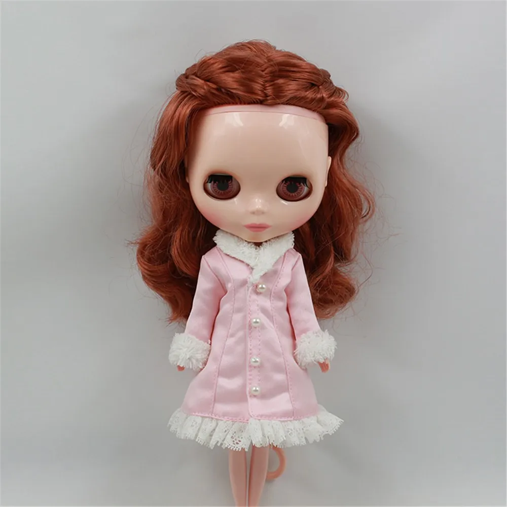 Fortune days blyth doll icy licca боди кружевной наряд розовое пальто белое платье