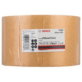

BOSCH 2608608735 Roll paper Wood + painting C470 115mm x 50 m G120