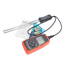 Testeur numérique d'humidité des grains, 2% ~ 30%, Portable, écran LCD rétro-éclairé, contient des outils d'humidité pour le blé, le maïs et le riz