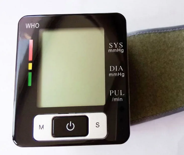 

Health Care Automatic Digital Wrist Blood Pressure Monitor Meter Cuff Blood Pressure Measurement Health Monitor Sphygmomanometer