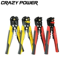 Crazy Power Tool 3 in 1 Self Adjustable Automatic Cable Wire Stripper Crimping Plier Crimper Terminal Cutter Tool AT2203