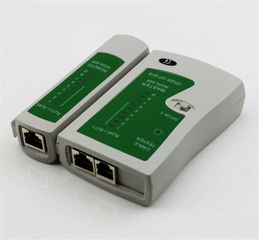 ordinary RJ45 RJ11Cat5 Cat6 LAN Cable Tester Handheld Network Cable