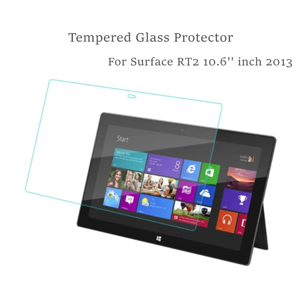 Для microsoft Surface Go 1" протектор экрана из закаленного стекла для Surface 3 Pro 3 Pro 4 Pro 5 Book2 13,5" стеклянные пленки