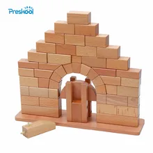 Baby Toy Montessori Roman Bridge Wood for Early Childhood Education Preschool Kids Brinquedos Juguetes