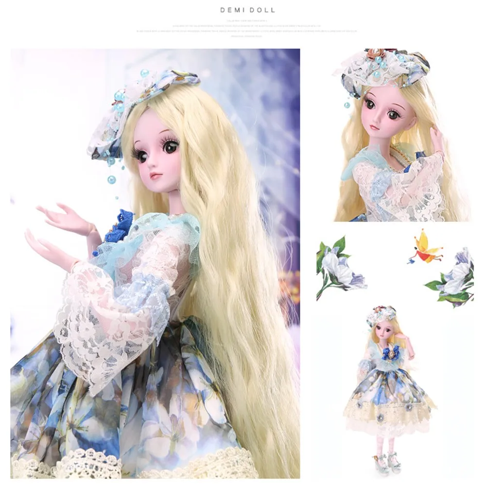 Кукла 1/3 BJD 60 см/23 6 дюйма 19 шариковых шарнирных кукол (парик + обувь одежда волосы