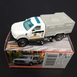 2019 Matchbox автомобиль 1: 64 спортивный автомобиль 10 FORD ANIMAL CONTROL Грузовик металлический материал тело гоночный автомобиль коллекция сплав