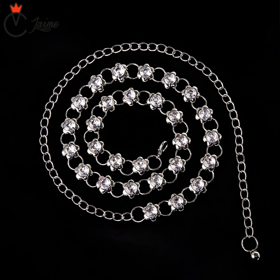 

Belly Dance Accessories Flower diamond Belly Dance Chain for Women Dance