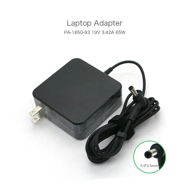 

Original 19V 3.42A 65W 5.5*2.5mm Large Square AC Adapter Charger For ASUS X401 X450CA X502CA X550CA Series PA-1650-93