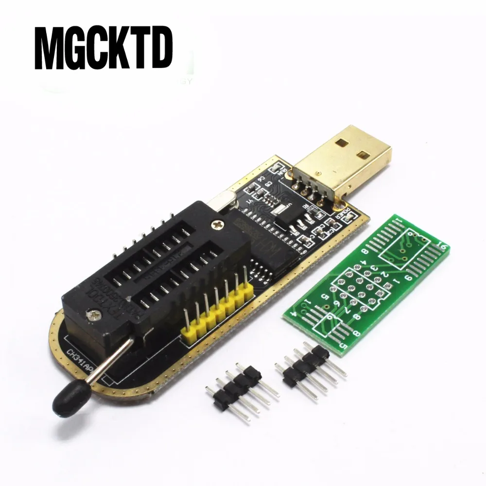 

CH341A 24 25 Series EEPROM Flash BIOS USB Programmer with Software Driver