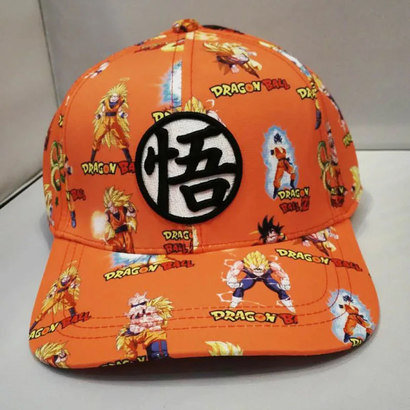 

Cartoon Dragon ball Z Goku Hip Hop baseball cap hat cotton for Men women gift