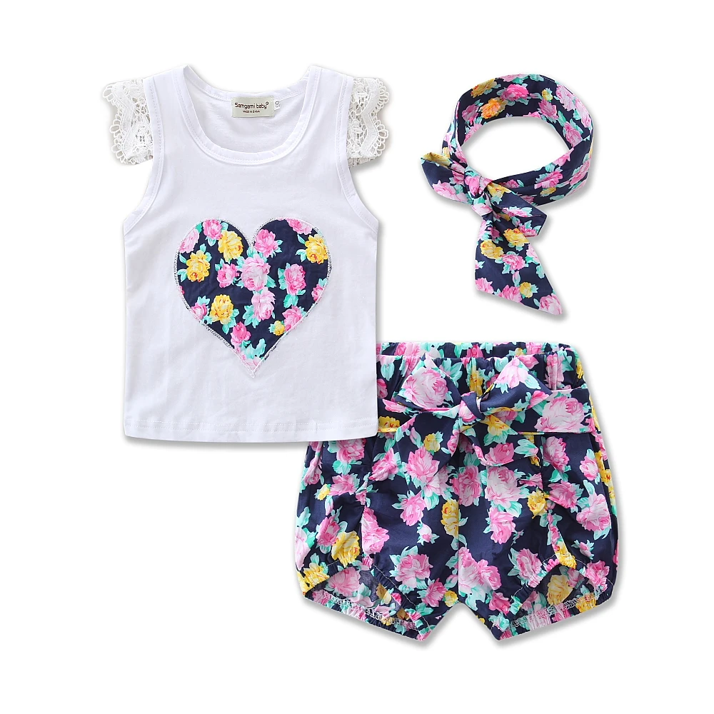 Katun Renda Lengan Bayi Set 1