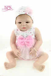 NPK новый дизайн reborn baby doll девушка Виктория Шейлой MICHAEL реалистичные настоящая коллекция готовая кукла как на картинке