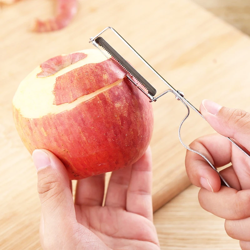 

Fruit Carrot Potato Cucumber Peeler Parer Cutter Stainless Steel Planing Vegetable Melon Gadget Peeler for Apple Kitchen Tool
