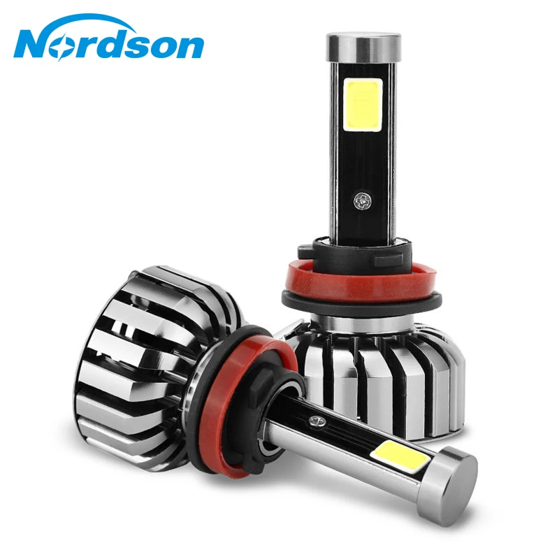 

Nordson Bright H7 H11 LED Car Headlight 80W 8000Lm COB LED 6000K Auto Bulb Automobiles Headlamp Car Lighting Head Lamp