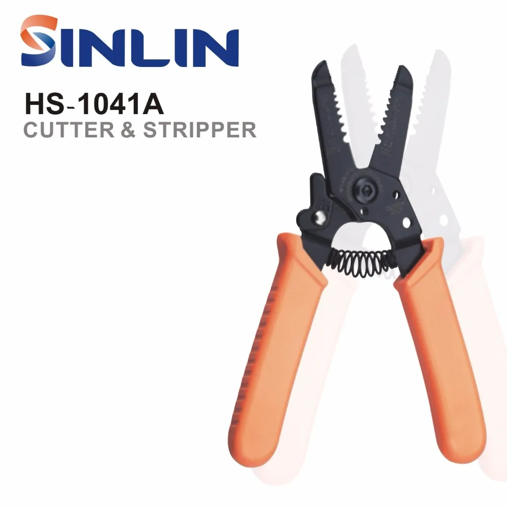 Decrustation Pliers HS-1041A CABLE CUTTER&STRIPPER TOOLS 0.5-6mm^2 For cutting wire stripping wire and crimping terminals,etc