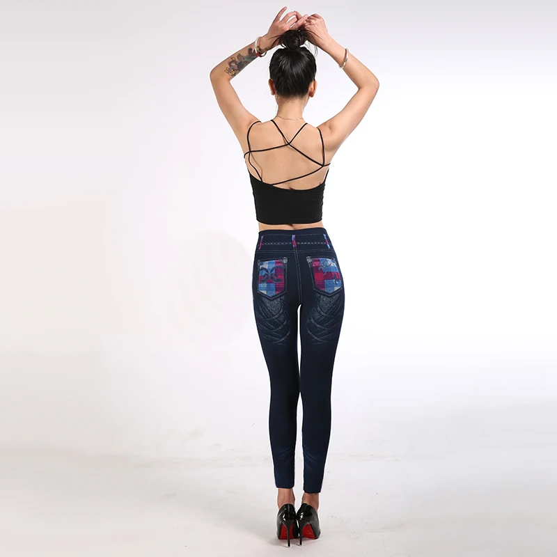 تقليد جان يغطي الرجل طباعة اللياقة البدنية طماق للنساء الرياضية تجريب Leggins الركض مرونة بنطال ملاصق للجسم زائد حجم تقليد جان يغطي الرجل طباعة اللياقة البدنية طماق للنساء الرياضية تجريب Leggins الركض مرونة بنطال ملاصق للجسم زائد حجم