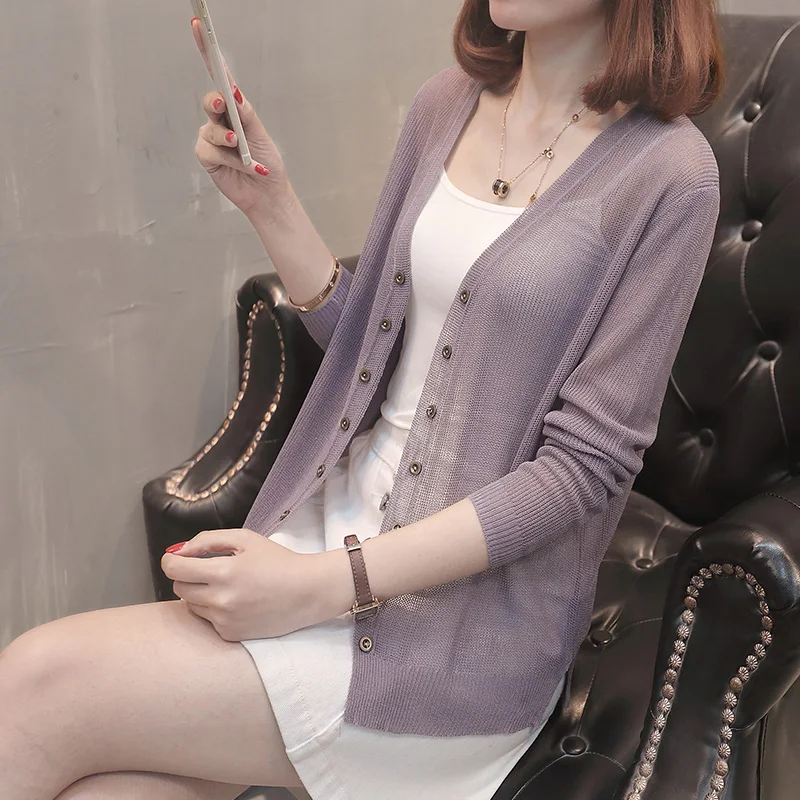 ^*Best Offers 6902 - new short pure air conditioning knitted cardigan ^*Best Offers 6902 - new short pure air conditioning knitted cardigan