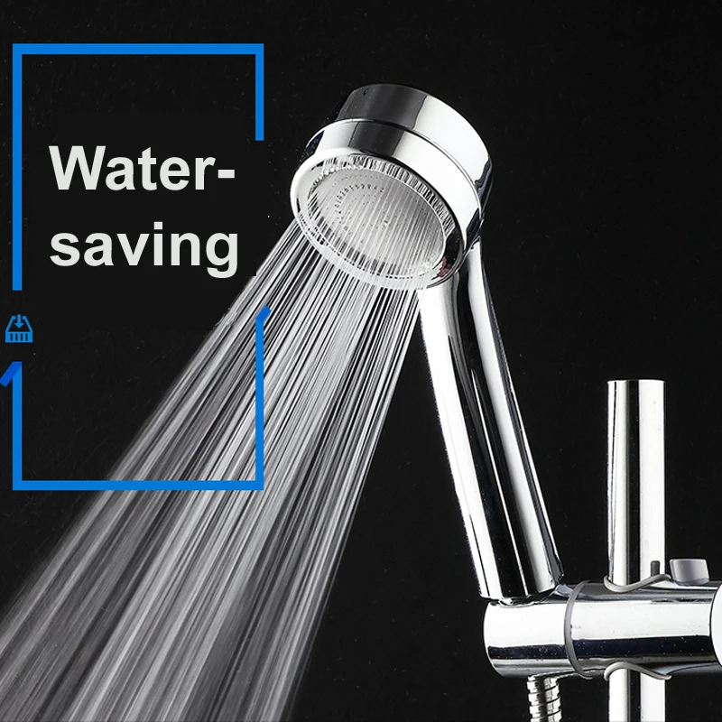 LHX FYP145 Water Handheld Shower Head Pressure Boosting Power Massage