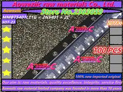 Aoweziic 2018 + 100% новая импортная оригинальная MMBT5401LT1G 2N5401 2L MMBT5551LT1G 2N5551 G1 СОТ-23 низкая силовой Триод Транзисторы