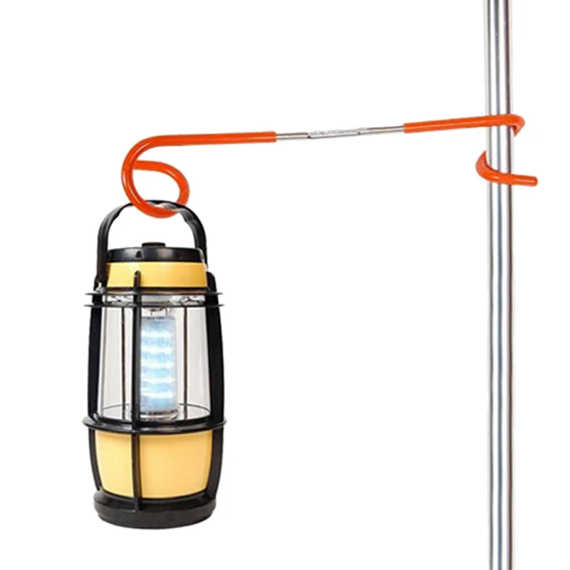 2 Voies Lumière Lampe Lanterne Crochet Cintre Camping Chasse Pêche Tente pôles