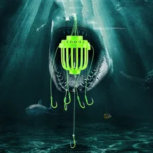 Взрывной крючок Рыболовные снасти морской ящик крючок Монстры Высокоуглеродистая сталь пластик Карп сферические взрывные крючки