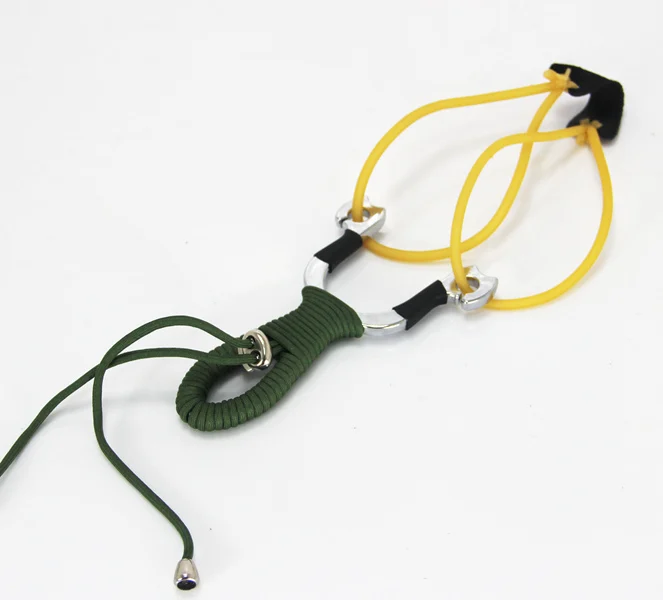 

New Arrival Portable Slingshot Hunting Powerful Catapult Outdoor Marble Games Hunting Sling Shot Free Shipping