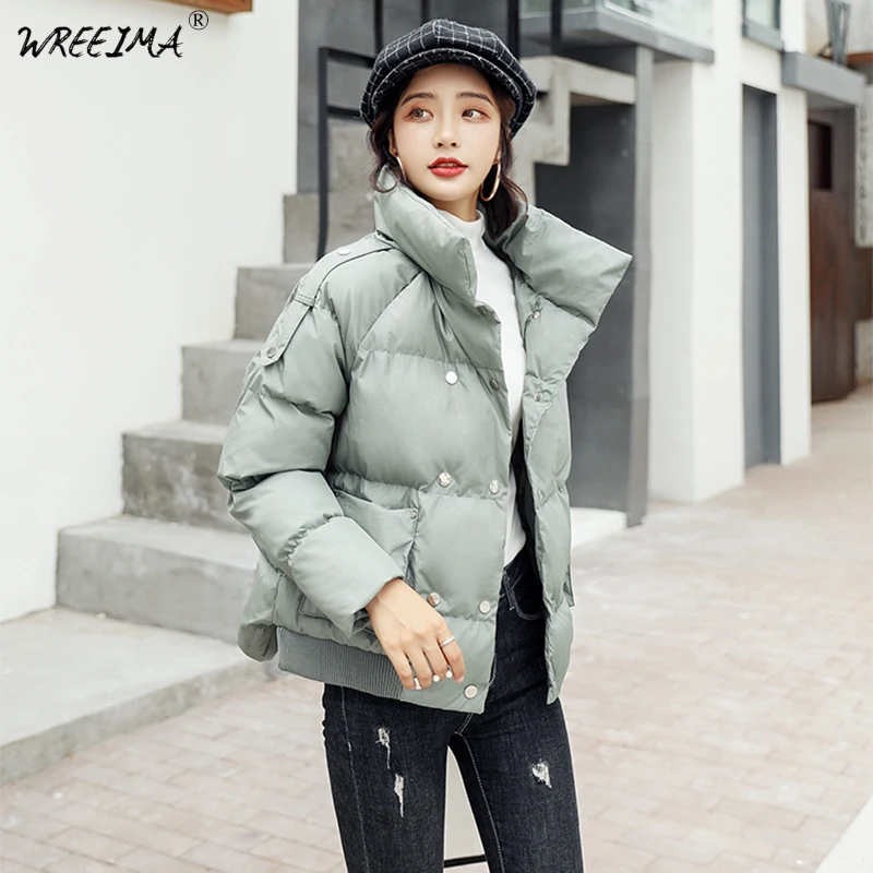 wreeima Autumn Winter Jacket Women Coat 2018 Fashion