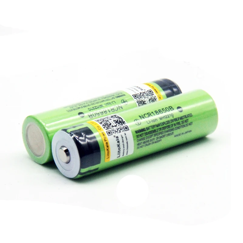 100 шт liitokala NCR18650B 3,7 v 3400 mah 18650 литиевая аккумуляторная батарея фонарик батареи