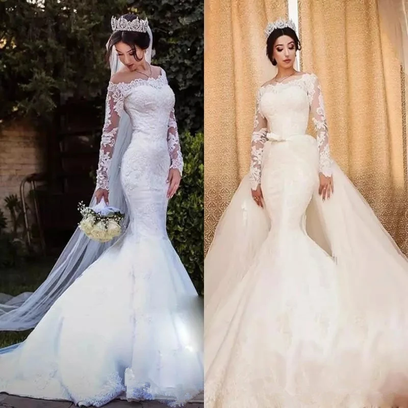 detachable long sleeves for wedding dress