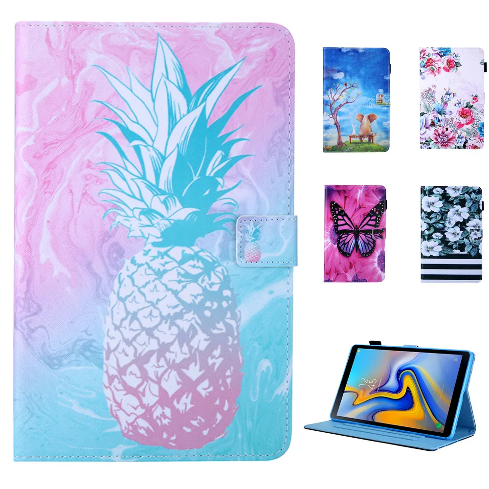 

Color Cartoon Pattern Support Protective Cover Case for Samsung Galaxy Tab A 2019 SM T510 SM T515 T510 T515 10.1 inch Cases