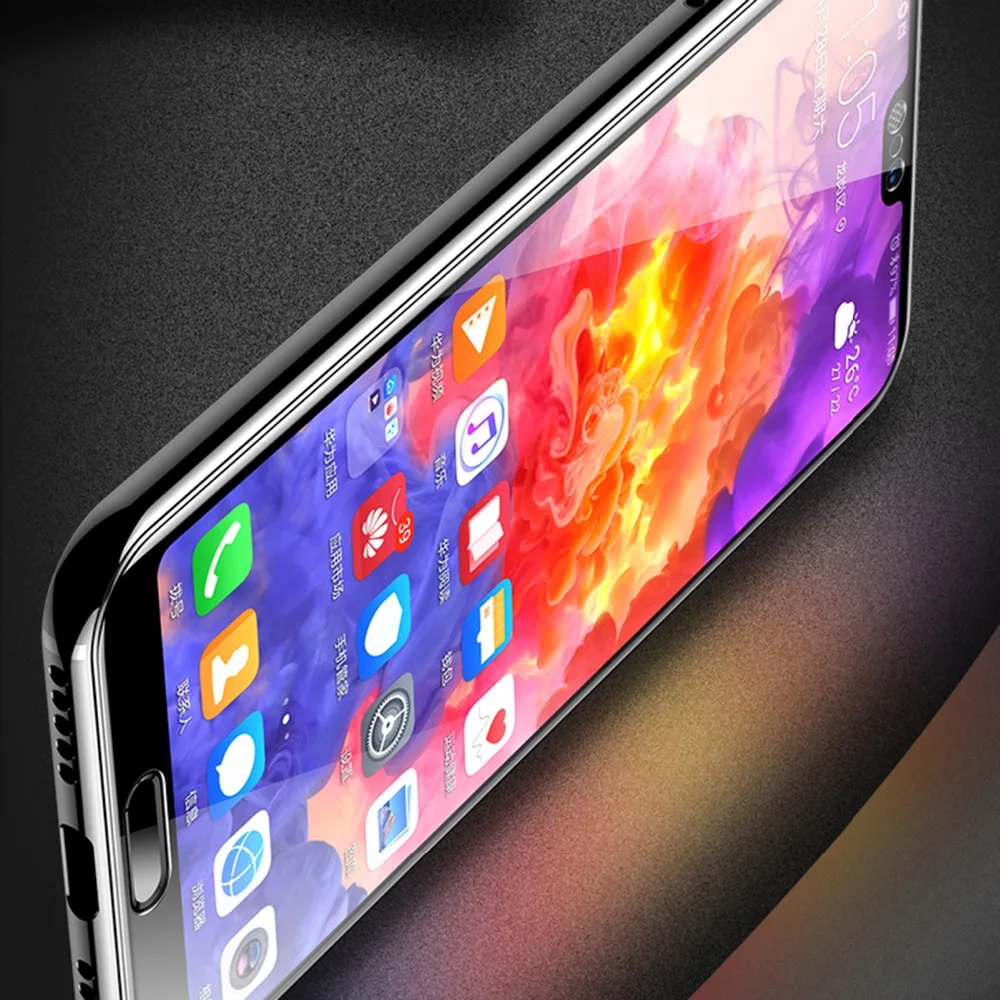 Защитное стекло для Huawei P20 pro P10 lite light honor 10 защитное закаленное с полным покрытием