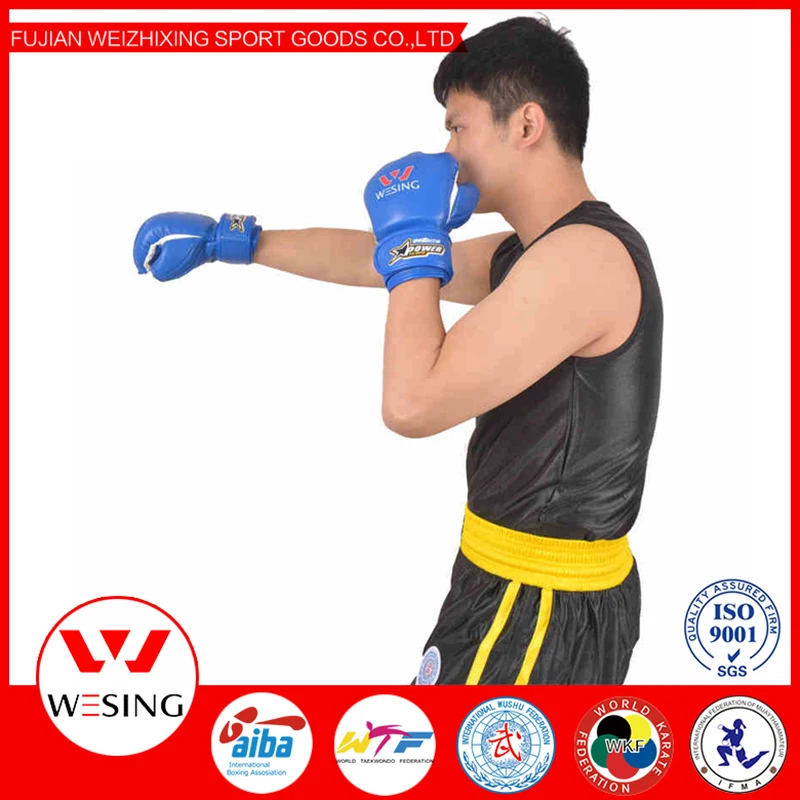 Buy wesing MMA half finger boxing gloves thick boxing