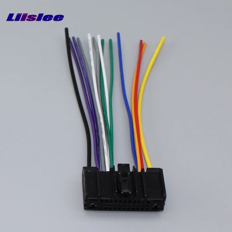 

Liislee Plugs Into Factory Radio For Chevrolet Cruze Aveo Sonic 2012~2018 Radio Power Wire Adapter Stereo Cable DIN To ISO