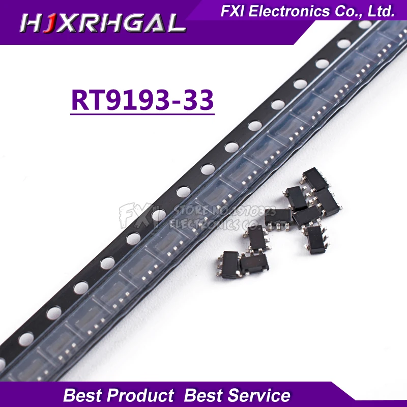 10 шт. RT9193-33 RT9193-33GB СОТ-23-5 DE = A1D новый оригинальный | Электронные компоненты и