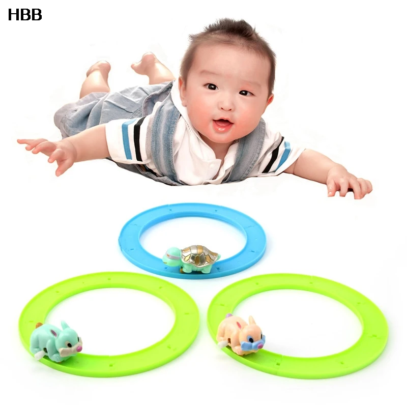 1Pc Track Toy Baby Kids Child Game New Tortoise Rabbit Race Clockwork Cute Toys
