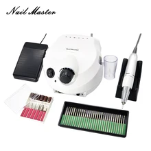 35000 об/мин Электрический сверлильный станок для ногтей профессиональный резак для ногтей оборудование для дизайна ногтей Педикюр маникюрный станок фрезерный станок белый