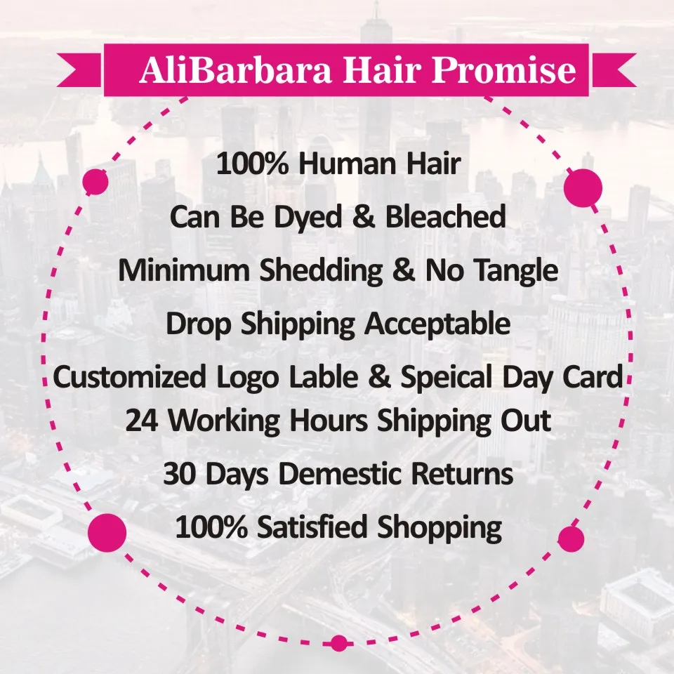AliBarbara Hair Brazilian Body Wave Hair Human Hair Weave Bundles Non Remy Hair Extension 1B 1or 3Bundles Fast Delivery