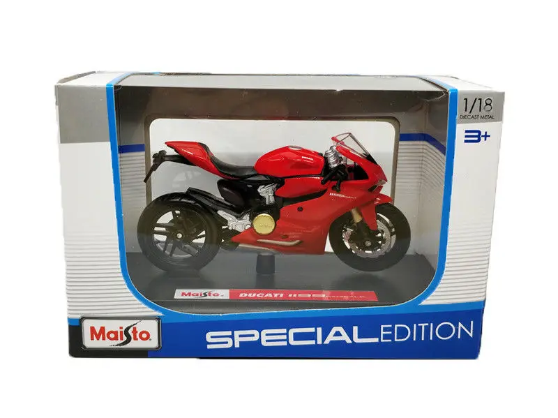 Maisto 1:18 Ducati 1199 мотоцикл велосипед литая модель игрушка Новый в коробке| |