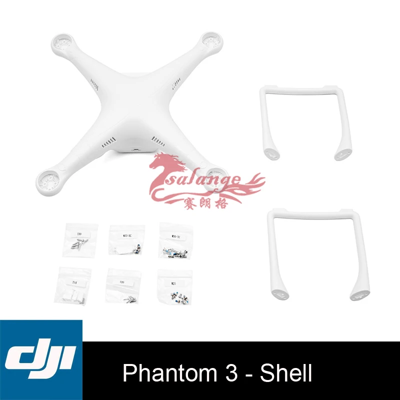 

Original DJI Phantom 3 Standard Version Body Shell Repairable Part for the Quadcopter include Cover Landing Gear Screw