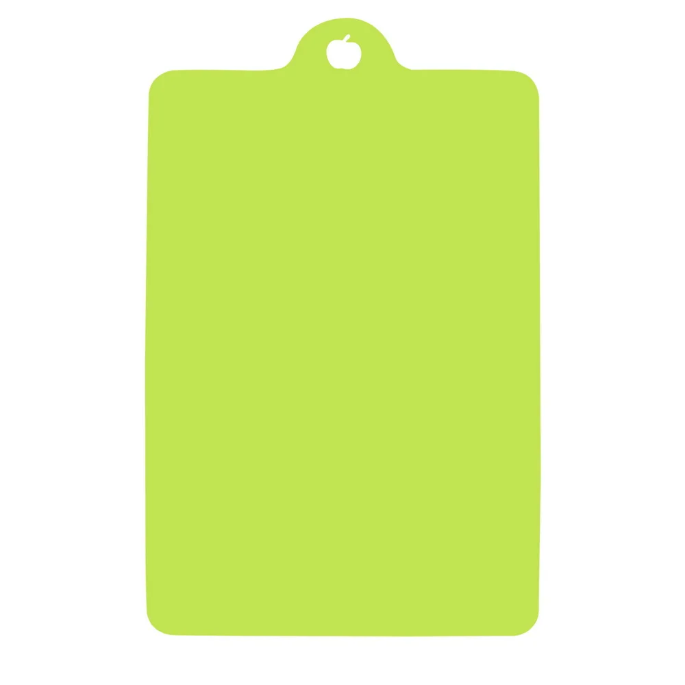 HOOMIN 38*24 см инструменты для приготовления пищи пластиковая разделочная доска Кухонные гаджеты Инструменты Овощной ломтик мяса разделочный блок нескользящее отверстие для подвешивания - Цвет: Зеленый