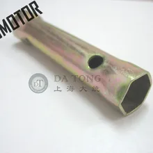 Свеча зажигания для GY6 DIO50 ZX XH90 2 тактный китайский скутер Motorcycyle ATV гнездо запальной свечи гаечный ключ для удаления инструмент