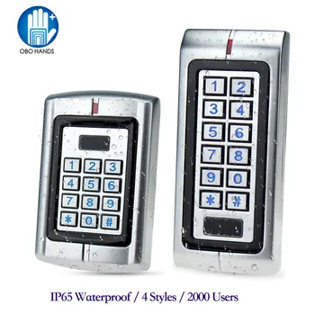 

RFID IP65 Waterproof Access Control Metal Standalone Controller 125KHz Smart Card Reader 12V/24V Control Board for Gate