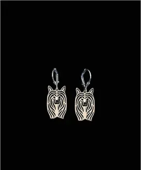 

Unique Handmade Hiphop Style Chinese Crested Powderpuff Earrings Girl Gift Earrings--12paris/Lot(6 Colors Free Choice)