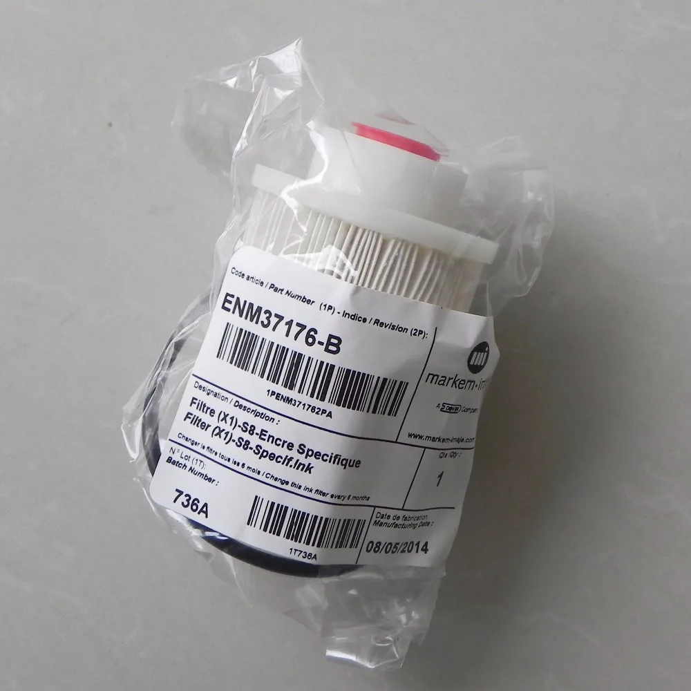Original 9040 S4 S8 Pigment Main Ink Filter Enm37176 For Markem-imaje ...