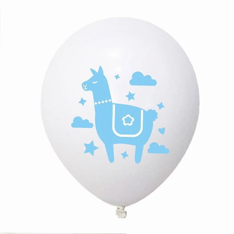 

10pcs/lot for Boys Girl Kids Alpaca Theme Birthday Party Balloon Set 12inch Latex Alpaca Balloon Party Decor Home Deco Supplies