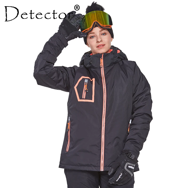 Женская зимняя куртка для катания на лыжах, сноуборде, лыжная одежда, Женская водонепроницаемая ветрозащитная куртка, теплая одежда