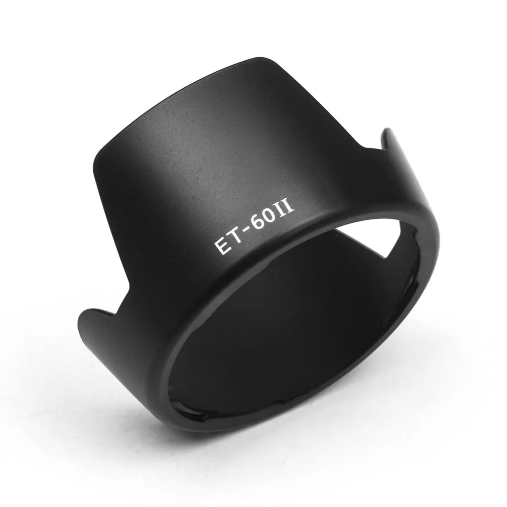 ET-60II Replace Lens Hood Lotus Shape Models Lens Hood Cap Light Shading Cover Lens Hood For Canon Camera