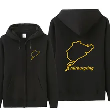 Nurburgring Дрифт Спортивная Толстовка толстовки для мужчин осеннее пальто пуловер флисовая куртка человек Nurburgring толстовки HS-070