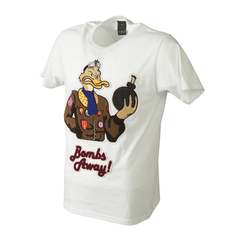 2023 Ww2 Bombs Away Duck Vintage Manica Corta Streetwear Harajuku Vestiti Hip Hop Tee T Shirt Anime Vtg Top Gun Usn Patch Usmc